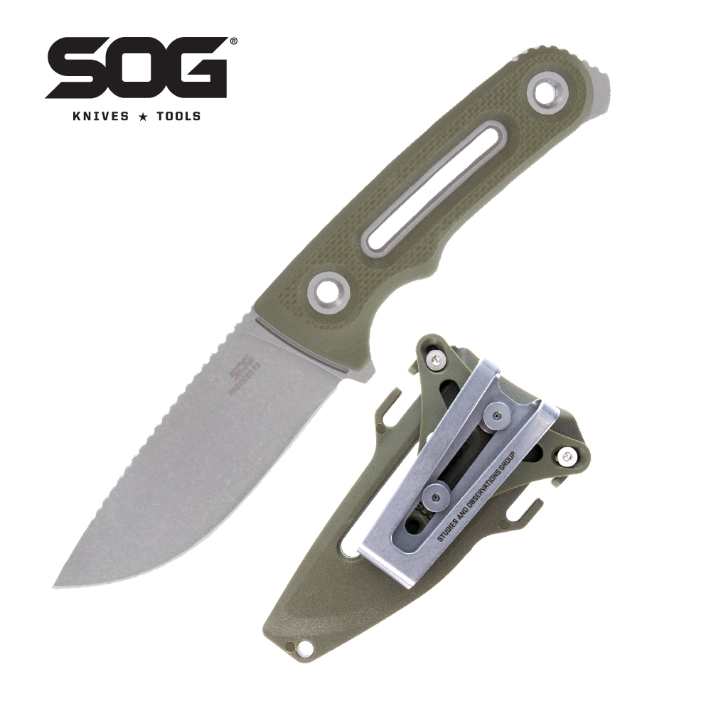 Bushcraft Knife Fixed - SOG Provider FX Fixed Blade Knife