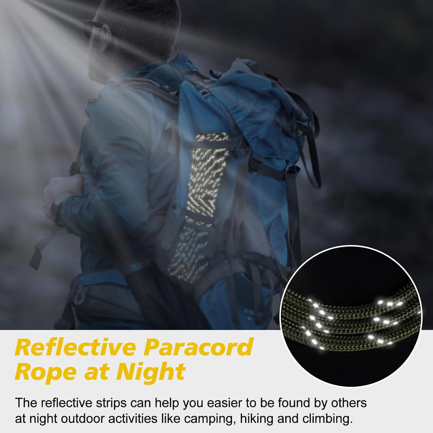 1000lb Reflective Paracord Rop - Para Cord 1000Ft ulasan dan harga