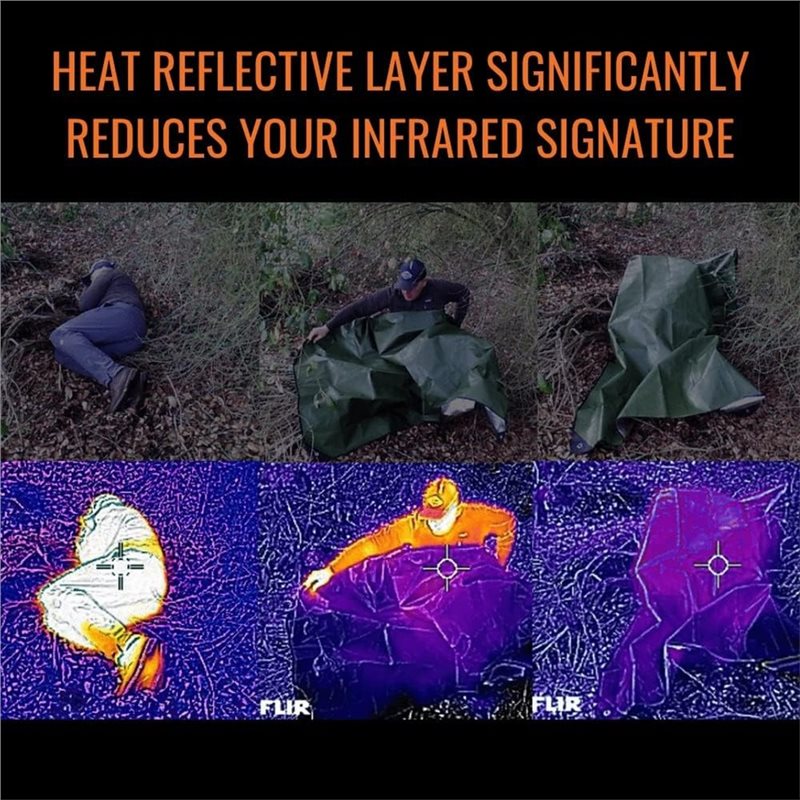 【TRAVEL ESSENTIAL】Waterproof,  - Survival Blanket Reflective ulasan dan harga