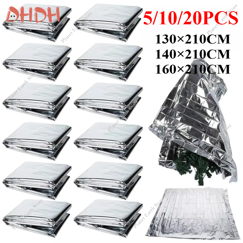 Emergency Thermal Blanket 5/10 - Survival Blanket Reflective ulasan dan harga