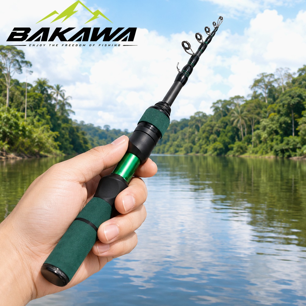 BAKAWA Mini Portable Ultra Lig - Fishing Kit Compact ulasan dan harga