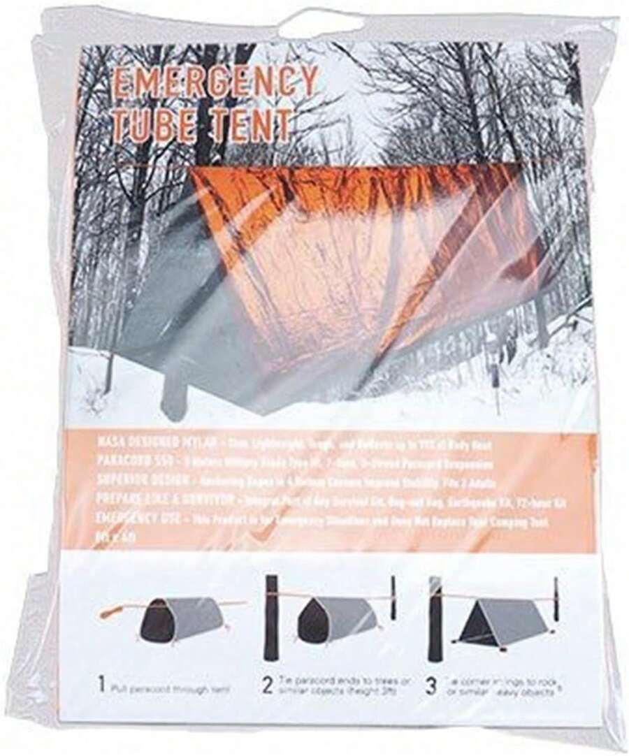 Portable Emergency Pyramid Ten - Survival Blanket Reflective ulasan dan harga