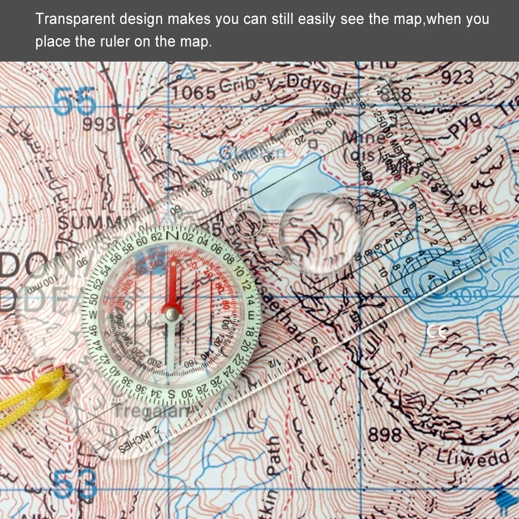 Compass Navigation Map Ruler R - Compass Lensatic ulasan dan harga