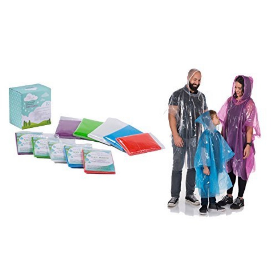 Emergency Disposable Poncho Fa - Emergency Poncho Rain ulasan dan harga