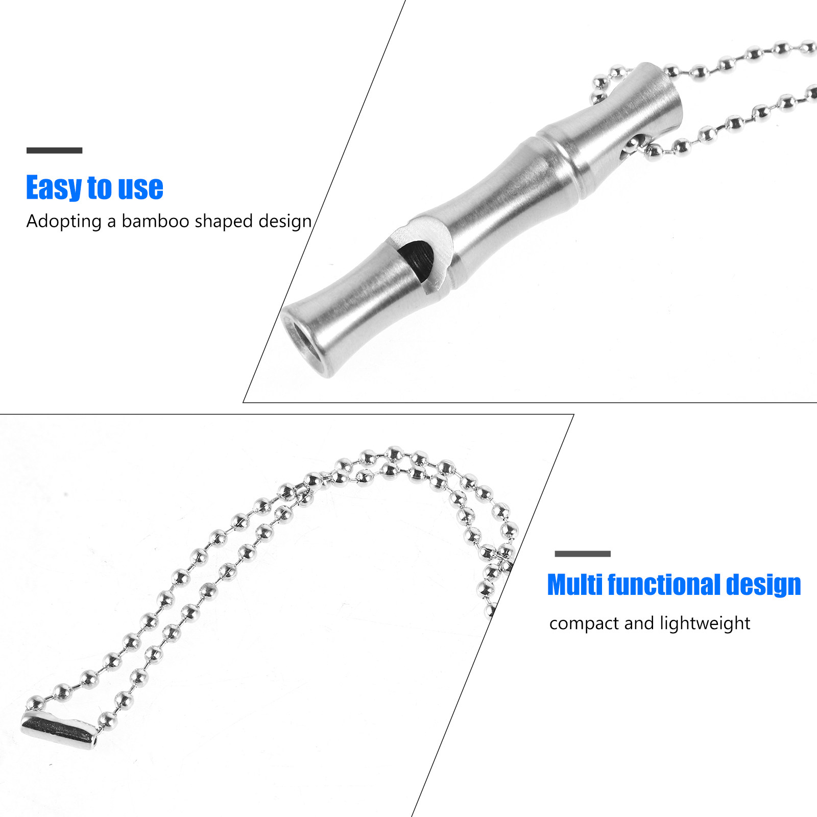 Loud Stainless Steel Multipurp - Emergency Whistle Loud ulasan dan harga