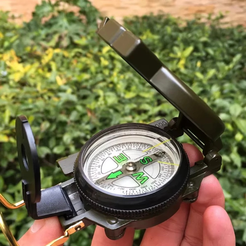 Outdoor Survival Compass Multi - Compass Lensatic ulasan dan harga